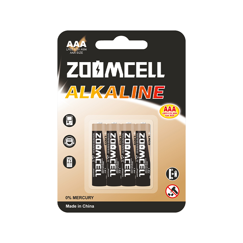 LR03 AM4 AAA 1.5V High-Capacity  Alkaline Batteries